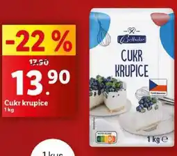 Lidl Cukr krupice, 1 kg nabídka