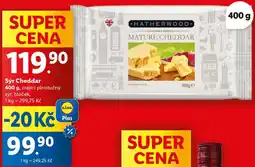 Lidl Sýr Cheddar, 400 g nabídka