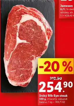 Lidl Irský Rib Eye steak, 340 g nabídka