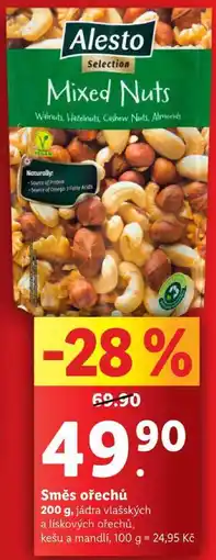 Lidl Směs ořechů, 200 g nabídka