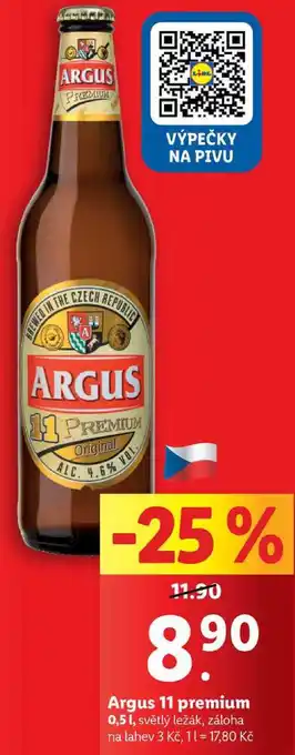 Lidl Argus 11 premium, 0,5 l nabídka