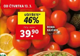 Lidl ROMA RAJČATA, 750 g nabídka