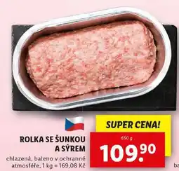 Lidl ROLKA SE ŠUNKOU A SÝREM, 650 g nabídka