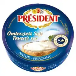 Lidl Président Tavený sýr 150g nabídka