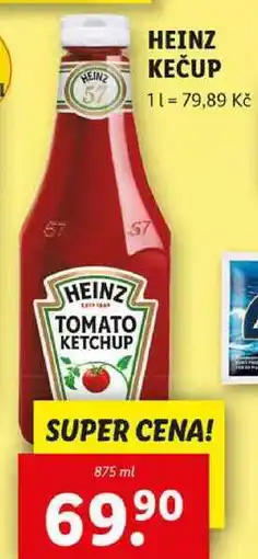 Lidl HEINZ KEČUP, 875 ml nabídka