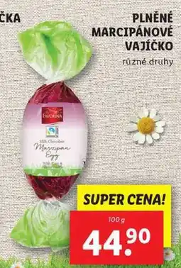 Lidl PLNĚNÉ MARCIPÁNOVÉ VAJÍČKO, 100 g nabídka