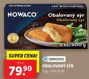 Lidl OBALOVANÝ SÝR, 400 g nabídka