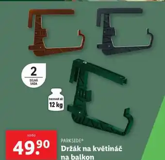 Lidl Držák na květináč na balkon, 2dílná sada nabídka