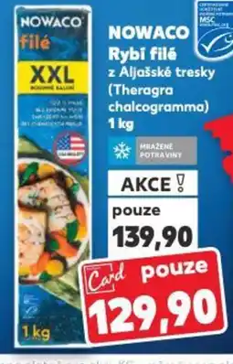 Kaufland NOWACO Rybí filé nabídka