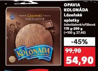 Kaufland OPAVIA KOLONÁDA Lázeňské oplatky nabídka