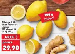 Kaufland Citrony XXL nabídka