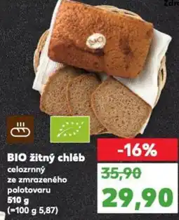 Kaufland BIO žitný chléb nabídka