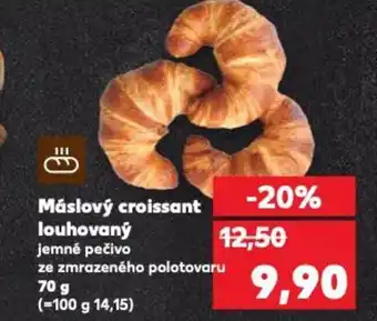 Kaufland Máslový croissant louhovaný nabídka