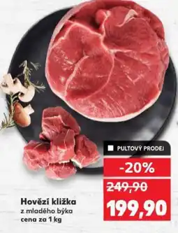 Kaufland Hovězí kližka nabídka