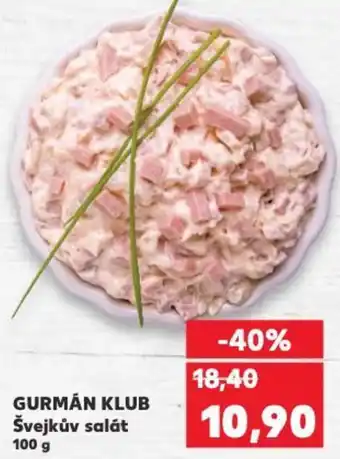 Kaufland GURMÁN KLUB Švejkův salát nabídka