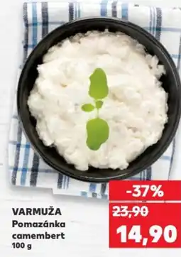 Kaufland VARMUŽA Pomazánka camembert nabídka