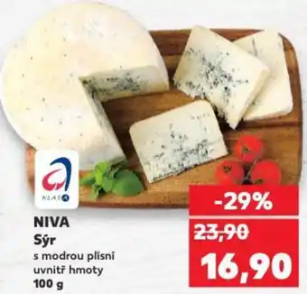 Kaufland NIVA Sýr nabídka