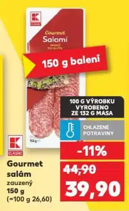 Kaufland Gourmet salám nabídka