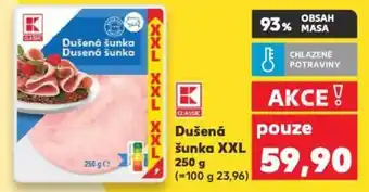 Kaufland Dušená šunka XXL nabídka