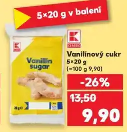 Kaufland Vanilínový cukr nabídka