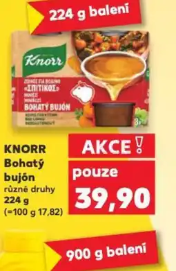 Kaufland KNORR Bohatý bujón nabídka