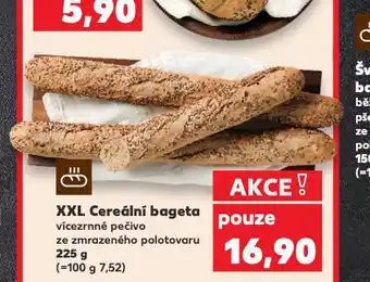 Kaufland Cereální bageta nabídka