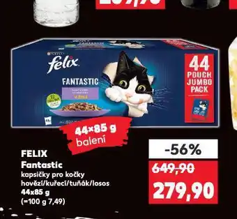 Kaufland Felix kapsičky pro kočky nabídka