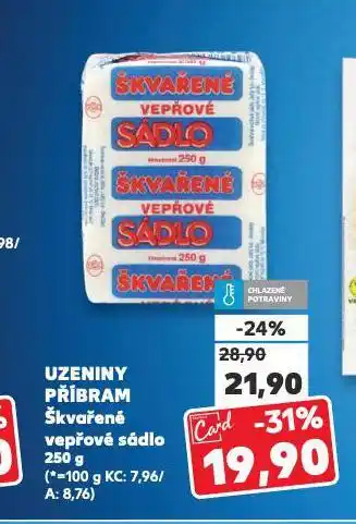 Kaufland Škvařené vepřové sádlo nabídka