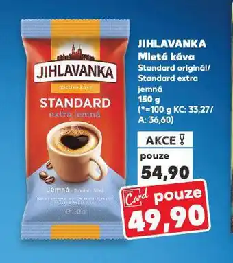 Kaufland Káva jihlavanka nabídka