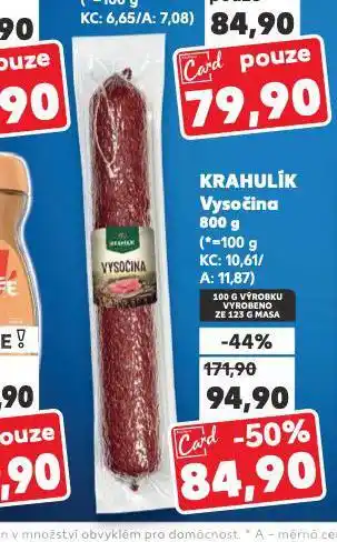 Kaufland Vysočina nabídka