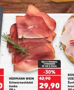 Kaufland Schwarzwaldská šunka nabídka