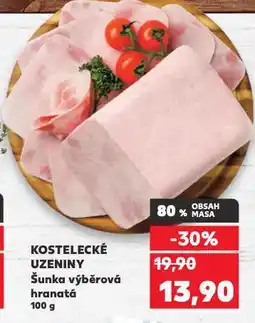 Kaufland Šunka výběrová hranatá nabídka