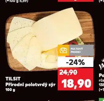 Kaufland Tilsiter sýr nabídka