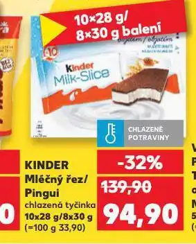 Kaufland Kinder pinguí nabídka