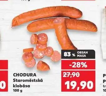 Kaufland Staroměstská klobása nabídka