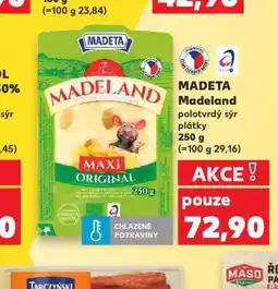 Kaufland Madeta madeland sýr nabídka