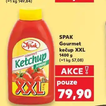 Kaufland Spak gourmet kečup nabídka