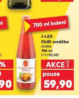 Kaufland J-lek chilli omáčka nabídka