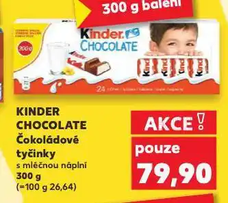 Kaufland Kinder čokoláda nabídka