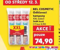 Kaufland Bel odličovací tampony nabídka