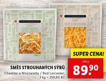 Lidl SMĚS STROUHANÝCH SÝRŮ, 250 g nabídka