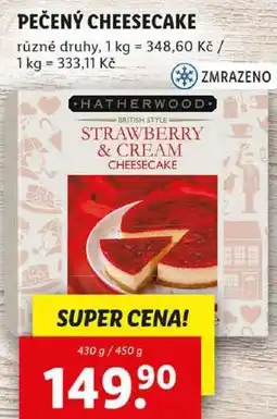 Lidl PEČENÝ CHEESECAKE, 430 g/450 g nabídka