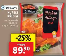 Lidl KUŘECÍ KŘÍDLA, 750 g nabídka