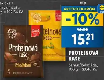 Lidl PROTEINOVÁ KAŠE, 65 g nabídka