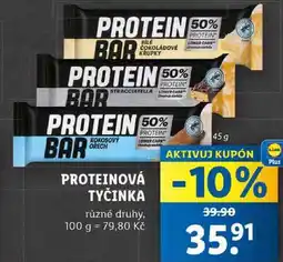 Lidl PROTEINOVÁ TYČINKA, 45 g nabídka