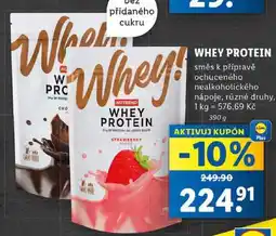 Lidl WHEY PROTEIN, 390 g nabídka