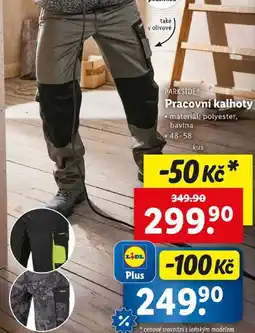 Lidl Pracovní kalhoty nabídka