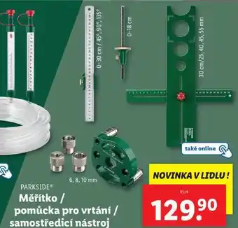 Lidl Měřítko/pomůcka pro vrtání/samostředící nástroj nabídka