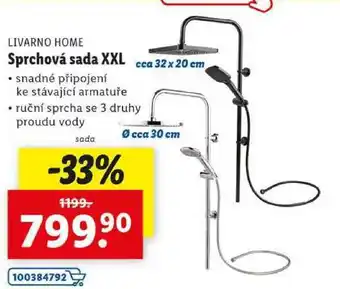 Lidl Sprchová sada XXL nabídka