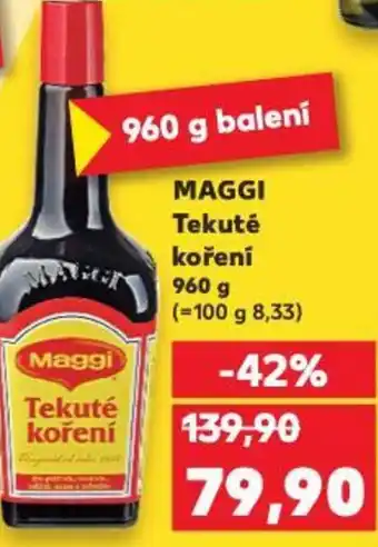 Kaufland MAGGI Tekuté koření nabídka